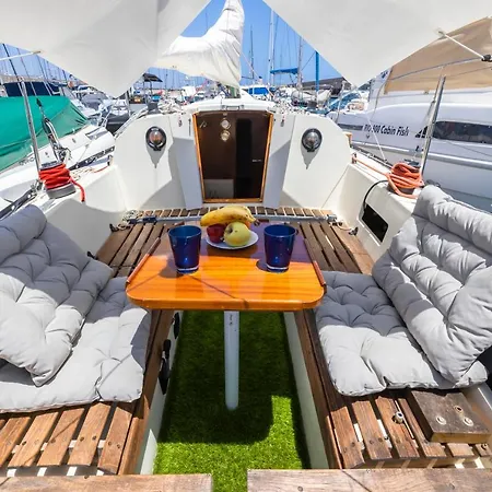Seaside Chill-Out Stay On A Sail Yacht Puerto Calero Exterior photo