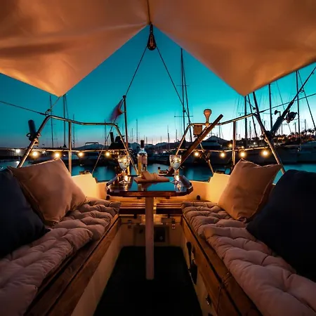 Seaside Chill-Out Stay On A Sail Yacht Puerto Calero Exterior photo